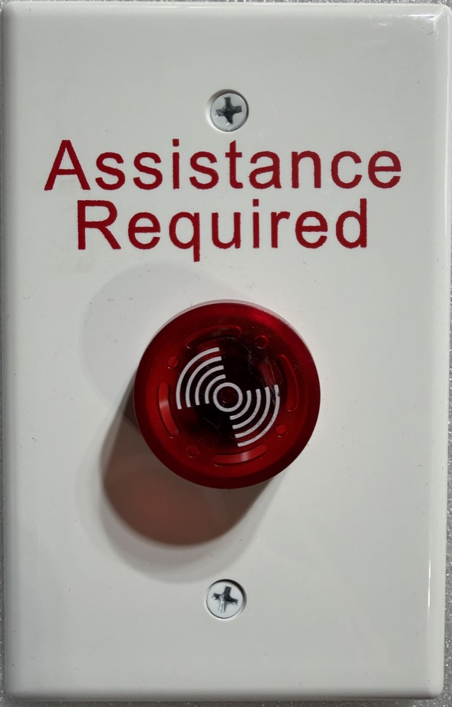 WEX Assistance Required outside light and alarm